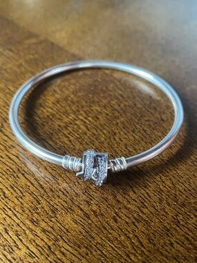 Pandora Shooting Star Limited Edition Silver Bangle Bracelet